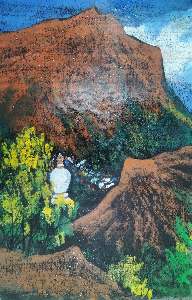 李政恩，字啸岚，号云溪草堂主人，生于安徽濉溪，幼承庭训，习字作画，先后得王德民、张仕岡、丁梦周、龙瑞、姜宝林、王乃壮、胡抗美、曾翔、孙徵禄诸先生细心指教。