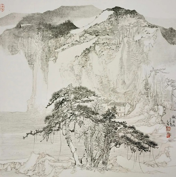 【艺术展览】观自在——九君广州艺术周展作品精选，九君，原名孙修辉，中国美术家协会会员，中国国家画院卢禹舜工作室画家，中国水墨画学会副秘书长，江苏省美术家协会会员‘