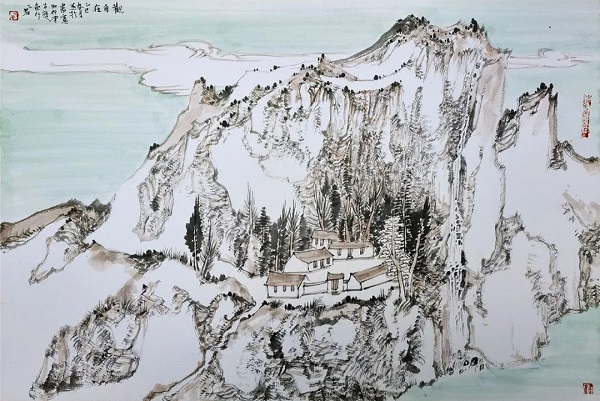 【艺术展览】观自在——九君广州艺术周展作品精选，九君，原名孙修辉，中国美术家协会会员，中国国家画院卢禹舜工作室画家，中国水墨画学会副秘书长，江苏省美术家协会会员‘