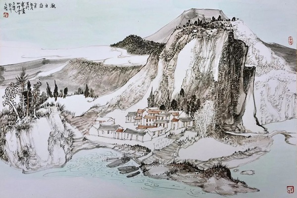 【艺术展览】观自在——九君广州艺术周展作品精选，九君，原名孙修辉，中国美术家协会会员，中国国家画院卢禹舜工作室画家，中国水墨画学会副秘书长，江苏省美术家协会会员‘