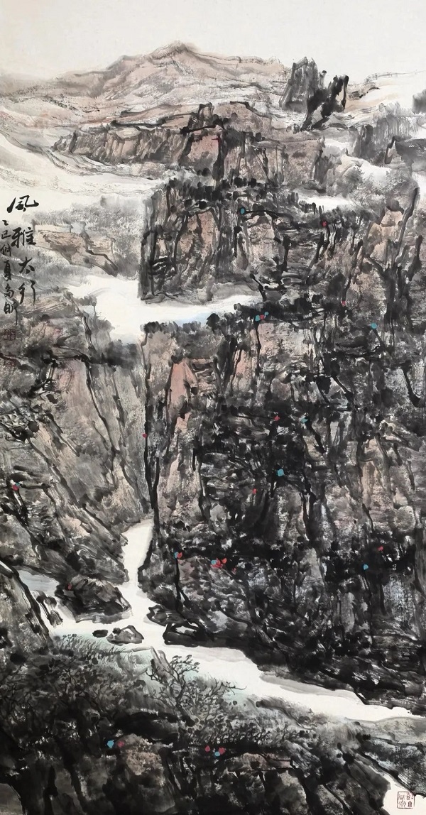 孟多昕丨“表里山河”山西当代山水画家推介 丝路文化  