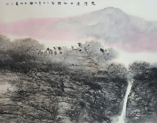 孟多昕丨“表里山河”山西当代山水画家推介 丝路文化  
