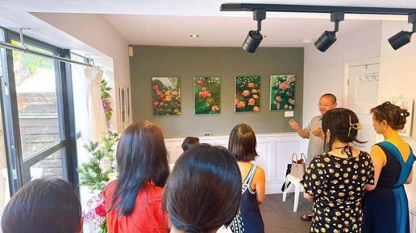 “英国视觉疗愈沙龙·当代艺术交流展”在切尔滕纳姆圆满举行 一带一路  丝路文化 艺术疗愈