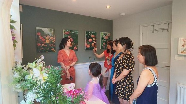 “英国视觉疗愈沙龙·当代艺术交流展”在切尔滕纳姆圆满举行 一带一路  丝路文化 艺术疗愈