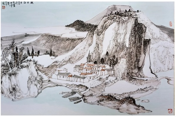 九君绘画的美学特质与精神境界  一带一路  丝路文化  九君绘画 书画艺术 
