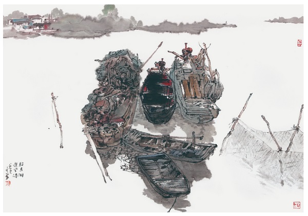 九君绘画的美学特质与精神境界  一带一路  丝路文化  九君绘画 书画艺术 